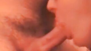 Hot & Bothered - European Hottie Gives Passionate Oral Over Bathroom Sink
