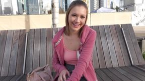 Riley Mae is the girl-next-door gone bad with mad blowjob skills