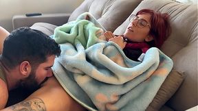 Redhead Latina amateur snatches pussy licked and fucked doggystyle