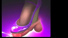 Mistress Explores Dirty Foot Play with Busty Piggy Doll – Steamy Hentai Action