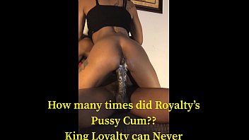 Blac Creamy Pussy &#039_ROYALTY&#039_ LUVZ TO B NASTY WITH LOYALTY!