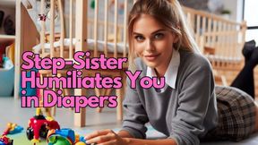Step-Sister Humiliates You in DIAPERS