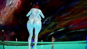 Realista 3D - Striptease - RTX 60 FPS - Fisicas - Sex Boot Doll blanca - Culo y Tetas Grandes - Shaking Ass - Solo con Sex Bots