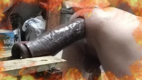 Enorme Polla Negra Destroza Al Gloton