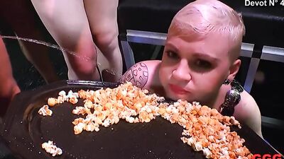 Amy Pink - Cum Piss and Pop Corn - GGGDevot