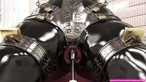 Cute Teen Captured by Dentist - 3D BDSM Fetish Animation, Latex and Metal Bondage
