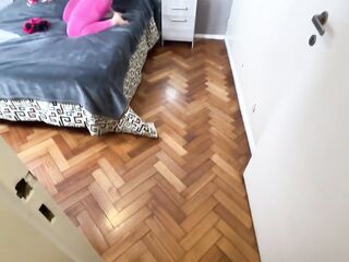 Pajeo a Mi Hermanastro Con mis Bragas _ RomaRicci Cum On Cara