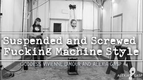 Suspended and Screwed Fucking Machine Style WMV