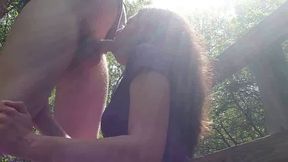 Naughty Public Nature Hike with a Big Cock