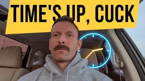 Time's Up, Cuck: Confess Tonight or I Tell Your Wife at the Gym Tomorrow