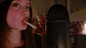 Smoking Close up ASMR ;) xx