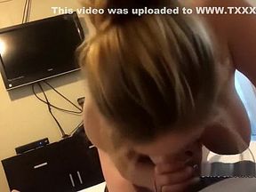 Getting A Blowjob From A Big Tit Florida College Girl