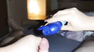 I completely emptied his balls *intense orgasm*