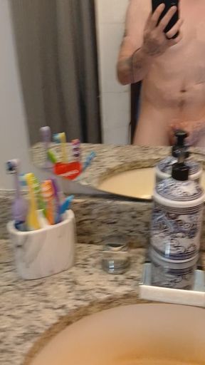 Shower and cum time