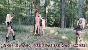 MISTRESS ISIDE - JUDGMENT AND FLESH SLASHES IN THE FOREST HD