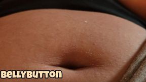 Bellybutton Close Up Fetish Video Showing Every Detail Of My Navel While Playing And Touching