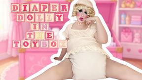 Diaper Dolly in the Toybox