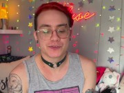 Loving Trans Boyfriend Jerk Off Encouragement