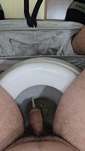 Male Pissing Toilet Compilation (9 Pees)