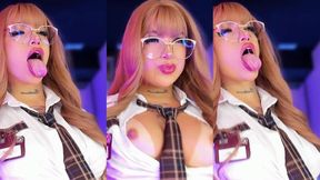 Social Media Creator @kaorianya @Ahegao & #Redhead #Glasses #Big Boobs #Latina #Webcam movie hot video | Tik.Porn