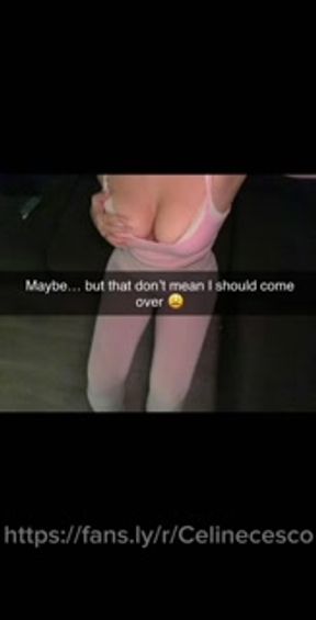 An 18-year-old teen cheats on her boyfriend with a Friendon Snapchat