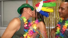 carnaval do myke brazil 2024 com fabinho costa e millena gomes ela adora sex anal