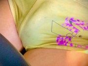 Wet Public Pee in Panties