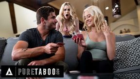 Hot blonde movie with hot Nathan Bronson and Haley Spades from Pure Taboo