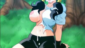 Kame Paradise 3 Multiversex Uncensored - Videl Learn How to Give Head by Foxie2k
