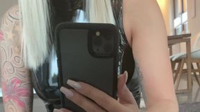 Video uploaded by @Lara_CumKitten @Female Masturbation and #Shaved Pussy #Blonde #Solo #Stockings #MILF tube hardcore hot | Tik.Porn