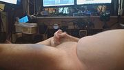 Masturbating with a new WebCam