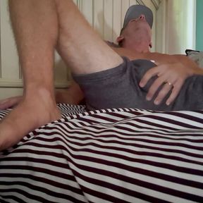 At Home with A Hairy Horny Gay DILF