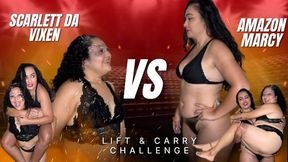 Lift & Carry Challenge - Amazon Goddess Marcy vs Scarlett da Vixen (720p)