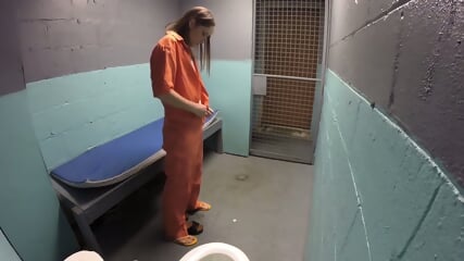 Rachel Locked In Holding Cell