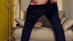 THROUGH MYSELF   BEST CUMSHOT HANDJOBS EVER - BIG COCK IN CLOSE-UP - MOANS - FINGERS IN THE ASS - HOT THICK CUM