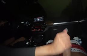 Fucked Her Then She Jerks While Driving