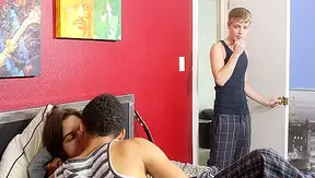 Deepthroating Kris Robbie Anthony in a Filthy Gay Threesome – XXXOrgyGay 18+
