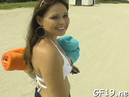 Good dinky deep throating abilities of miss