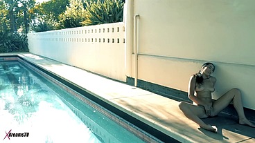 XdreamsTV - Anastasia Black - Upper Class Pleasure At The Poolside - Episode 2