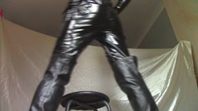 Worship Shiny Catsuit & Ass JOI