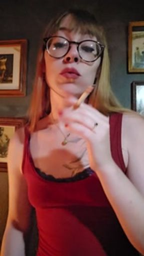 Redhead Smoking Fetish