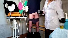 Found a good sperm bank. Mature nurse helped me cum