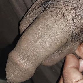 Pissing my big black cock is starting pissing #pissing #black #indiancock #xhamstar