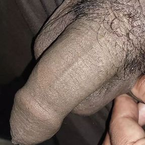 Pissing my big black cock is starting pissing #pissing #black #indiancock #xhamstar