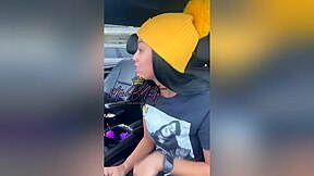 Miss B Nasty Squirts In Parking Lot