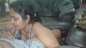 Father in Law's Gigantic Dick Hangs Out Under His Sarom for Step Daughter