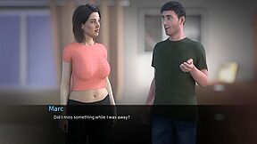 A Ghostly Desire Dayna And Marc Hugged Each Other