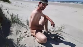 Outdoor Handjob on the Beach with Denis Matern