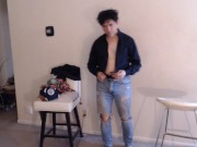 Maolo Male Stripper Striptease Part1!
