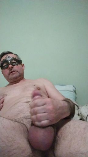 I masturbate and lick my feet, that's how I am when I'm not shaving for mature males